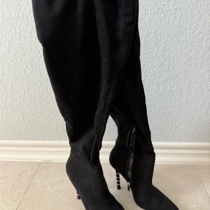 Jennifer Lopez Elegant Black Women's Boots